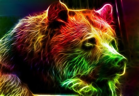 Фрактальная Графика животные