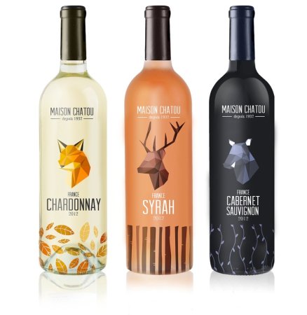 Вино с животными на этикетке