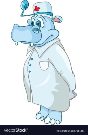 Бегемот в медицинском халате