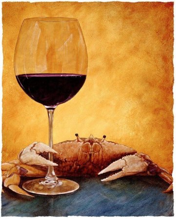 Вино с изображением животных