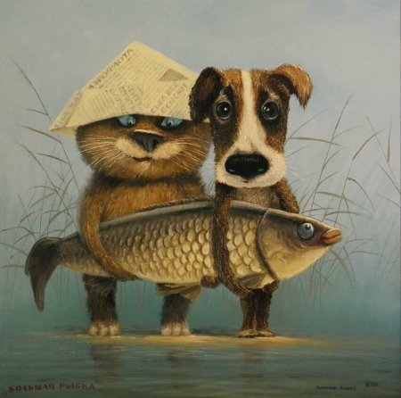 Добрая живопись художника-самоучки Андрея Репникова