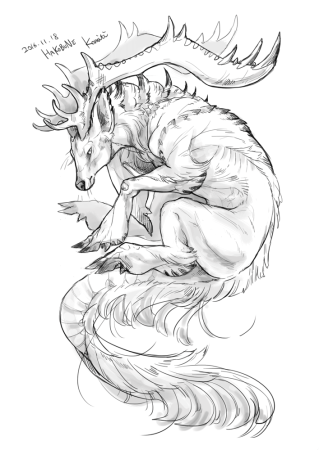 Наброски мифических существ