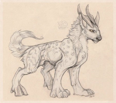 Мифические существа для срисовки