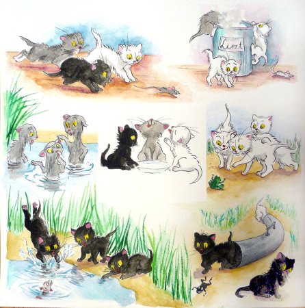 Сутеев в. "три котенка"