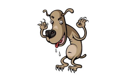 Фон для презентации бешенство