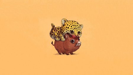 Минимализм животные