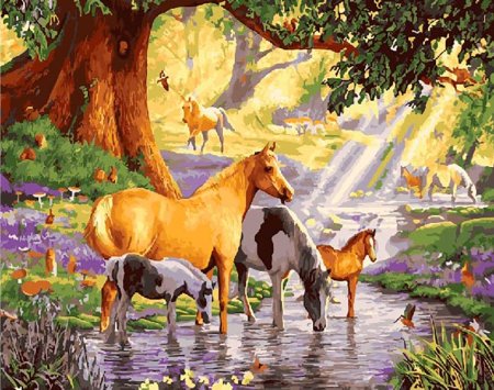 Пазл Castorland 1000 деталей: лошади