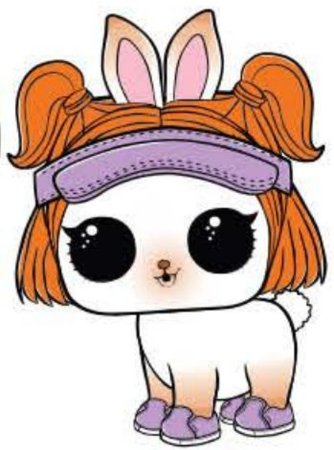 Питомцы кукол ЛОЛ для срисовки