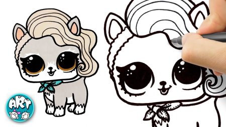 ЛОЛ питомцы для срисовки