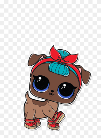 Кукла ЛОЛ собачка