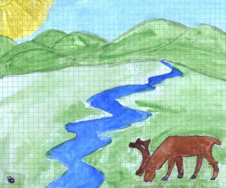 Рисование лошади в подготовительной группе