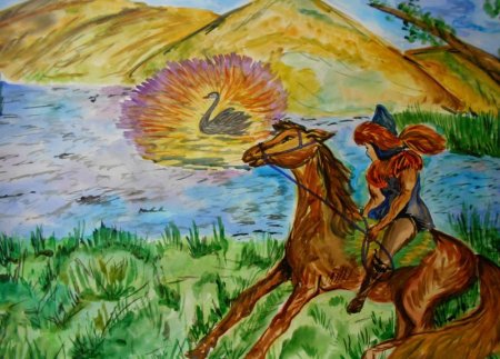 Иллюстрация на тему природа