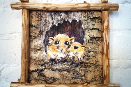 Картина на бересте