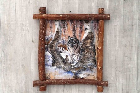 Сова на бересте