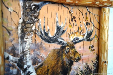 Медведь на бересте