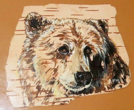 Пейзажи на бересте