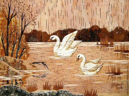 Медведь на бересте