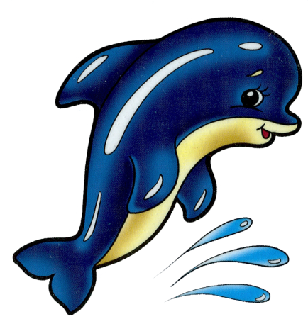 Раскраска Дельфин