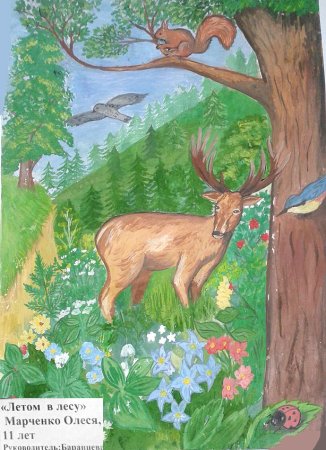 Рисование животных и растений