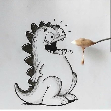 Забавные рисунки карандашом