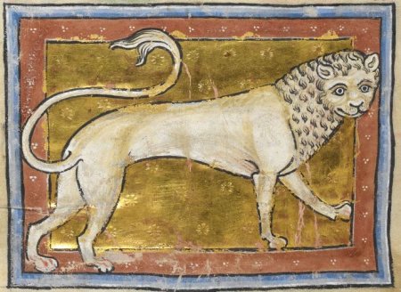 Средневековый Бестиарий тигр