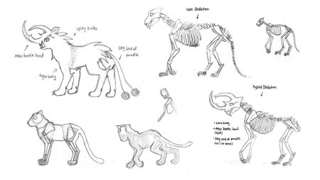 Раскраски гибриды животных