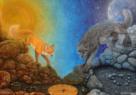 День и ночь животные