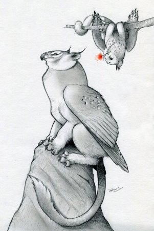 Грифон мифическое существо Котосова