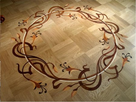 Паркет Маркетри художественный Маркетри