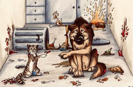 Карикатуры животных