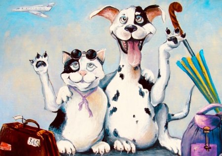 Веселые иллюстрации