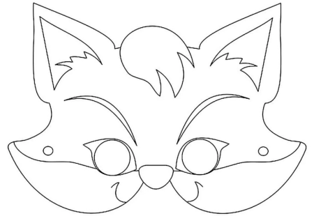 Маска лисы