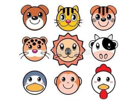 Мордочки детей