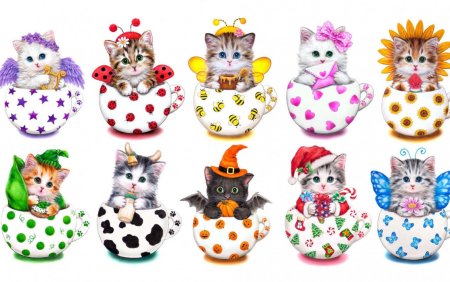 Цветные зверушки