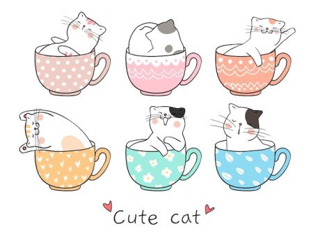 Милые векторные иллюстрации