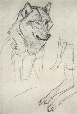 Валентин Серов зарисовки