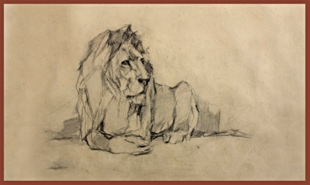 Валентин Серов Лев