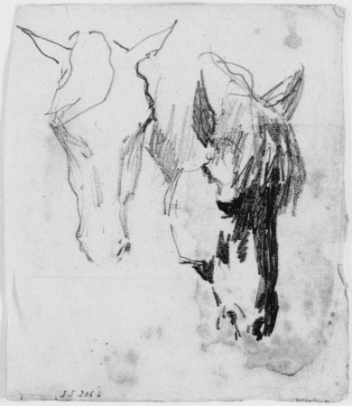 Валентин Серов Наброски лошадей