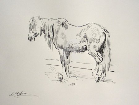 Валентин Серов Наброски лошадей