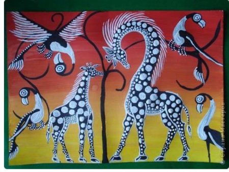 Африканский стиль Тинга Тинга