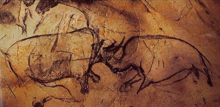 Росписи. Пещера Шове. Франция. Палеолит.