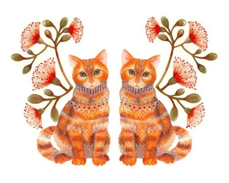 Орнамент животные