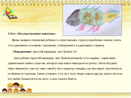 Несуществующее животное методика интерпретация
