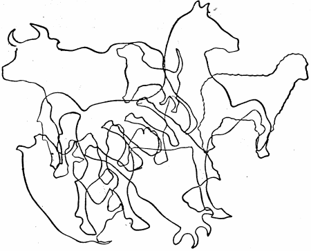 Наложенные контуры