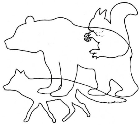 Лесные животные задания для малышей