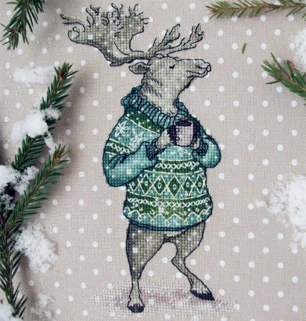 Портрет домашнего питомца в свитере