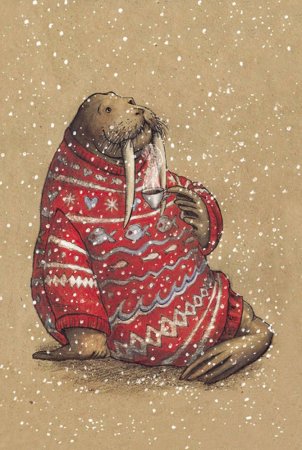 Медвежонок в свитере рисуем