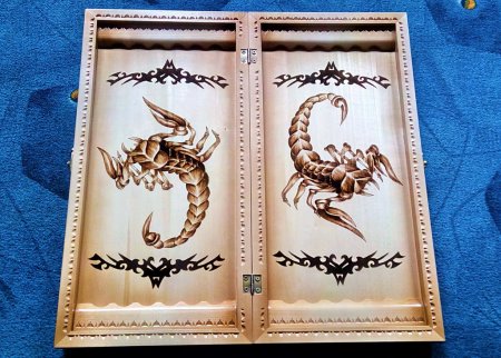 Рисунки на нардах снаружи