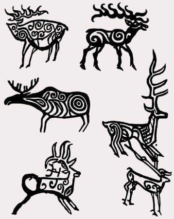 Чукотские иллюстрации Павлишина