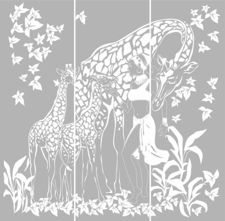 Трафареты для гравировки по стеклу